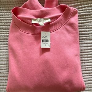 LOFT Vibrant Pink Top